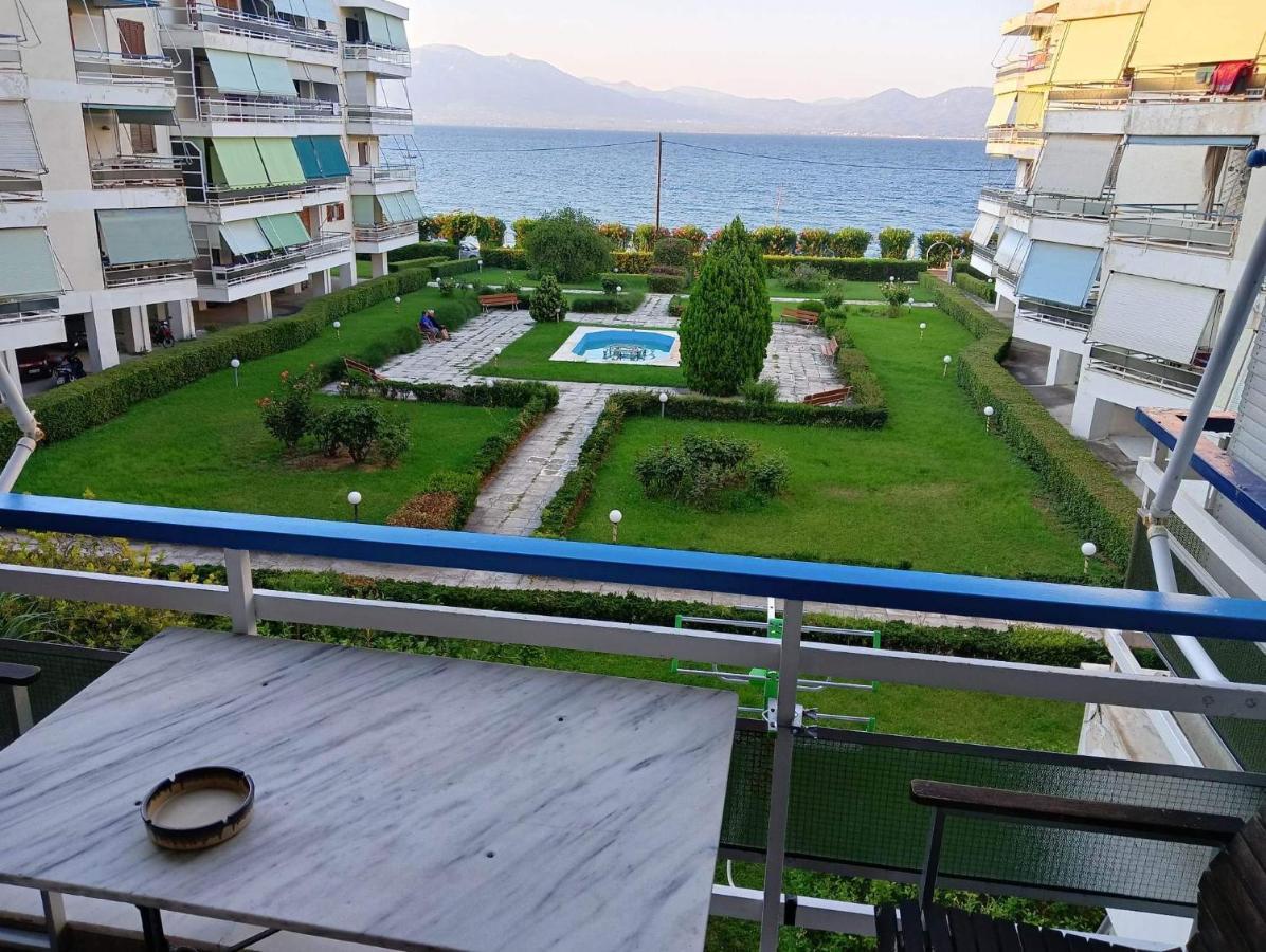 Apartment With Sea View Oropos Exteriör bild